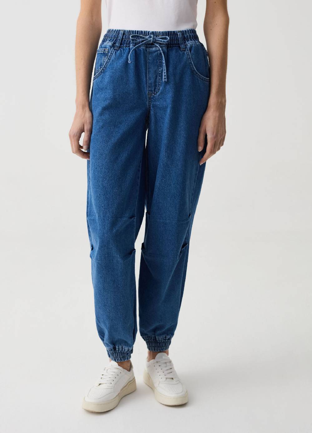 Ovs Jeans Parachute In Denim