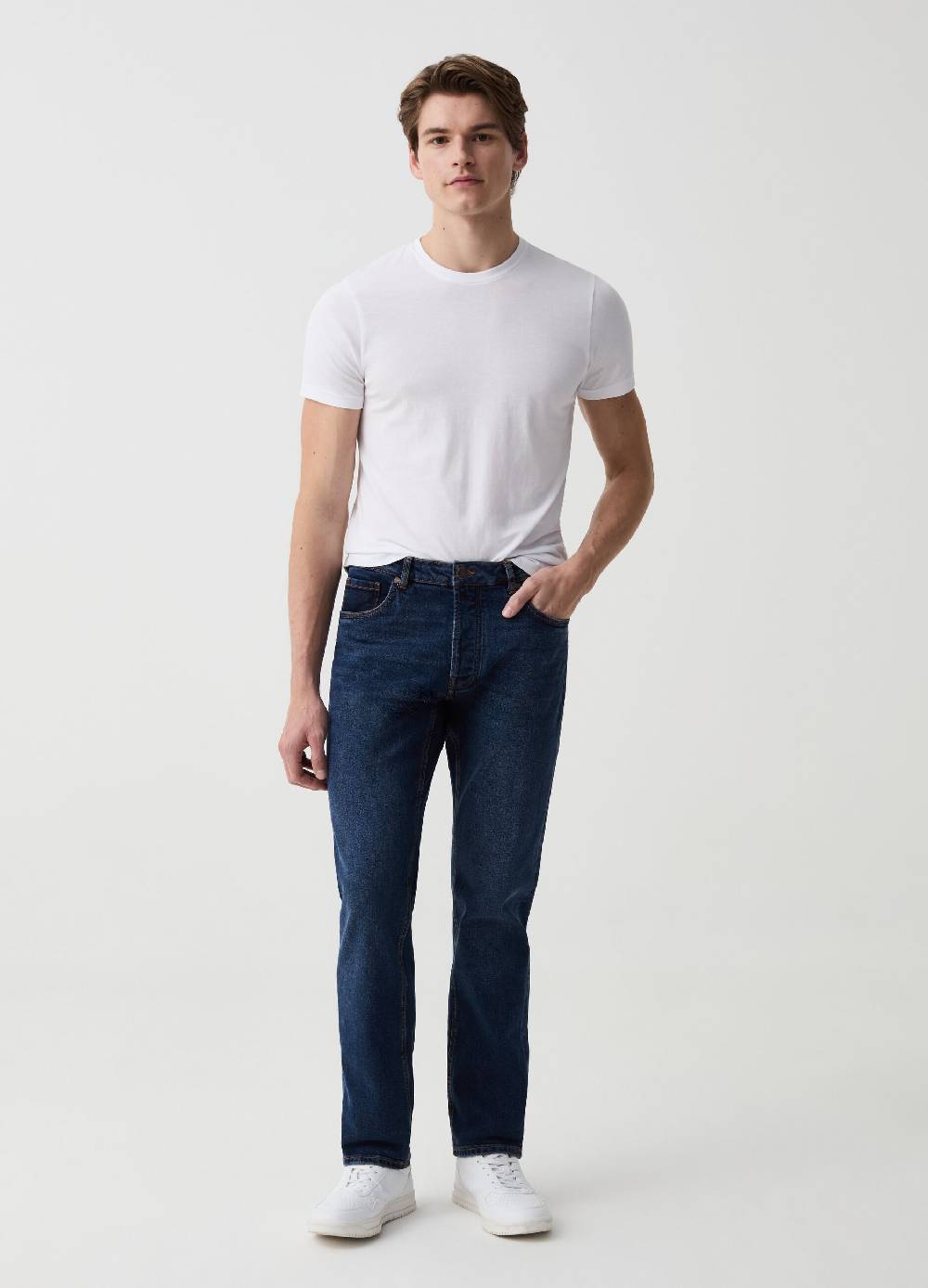 Ovs Jeans regular fit con scoloriture