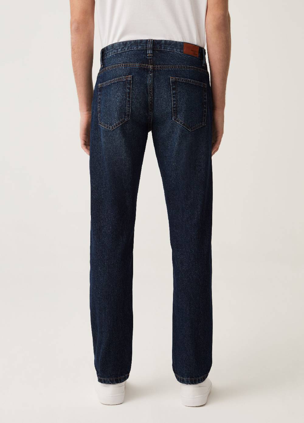 Ovs Jeans Regular Fit Con Scoloriture