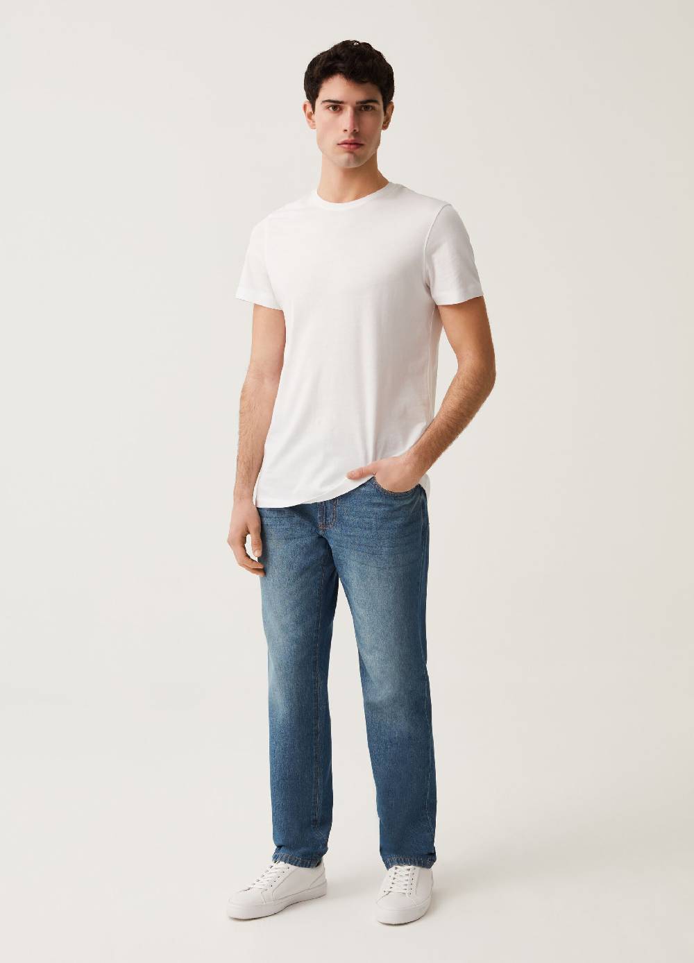 Ovs Jeans regular fit con scoloriture