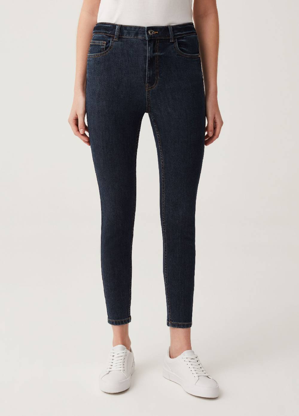 Ovs Jeans Skinny Fit A Vita Alta