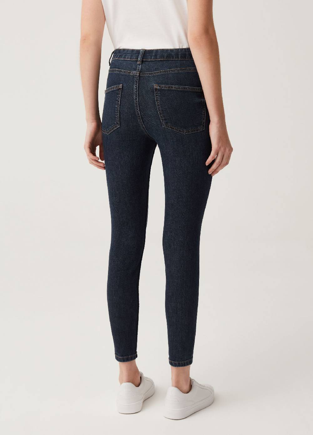 Ovs Jeans Skinny Fit A Vita Alta