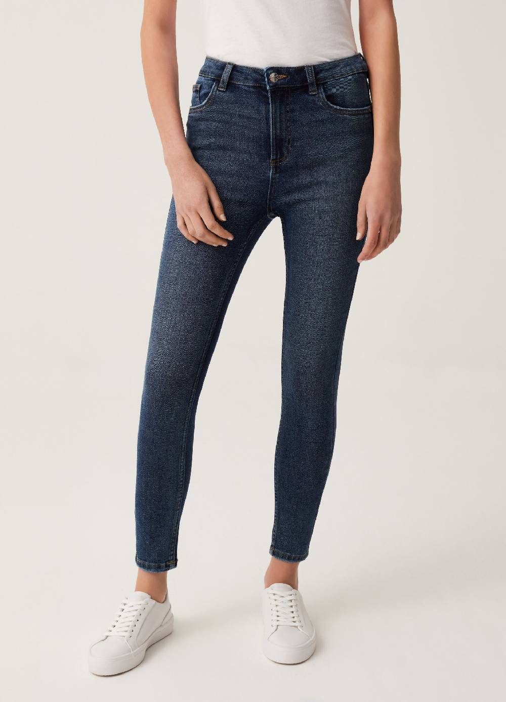 Ovs Jeans Skinny Fit Con Scoloriture