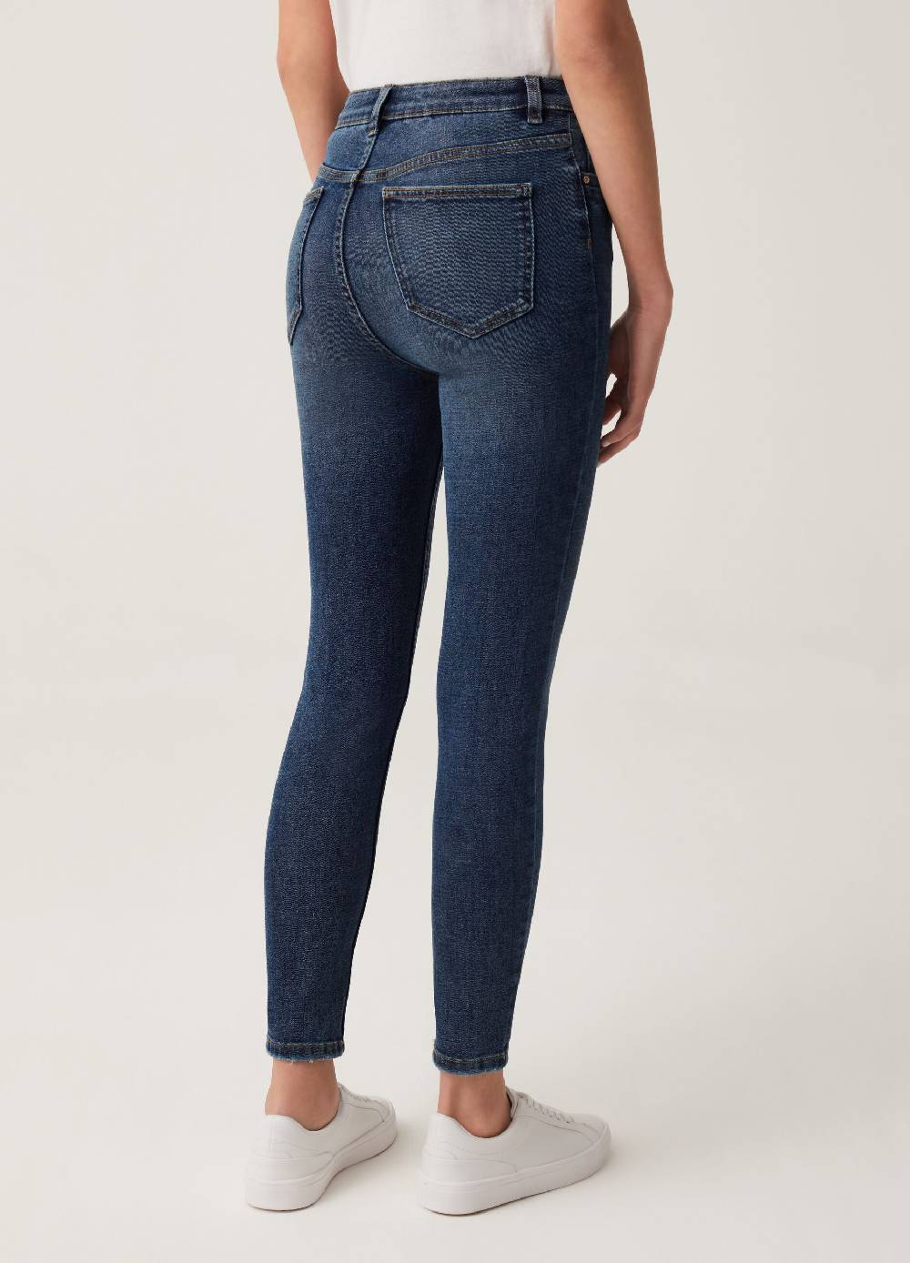 Ovs Jeans Skinny Fit Con Scoloriture