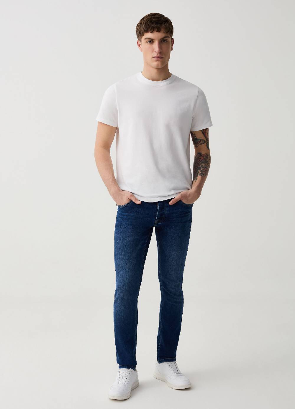 Ovs Jeans skinny fit in tessuto Coolmax®