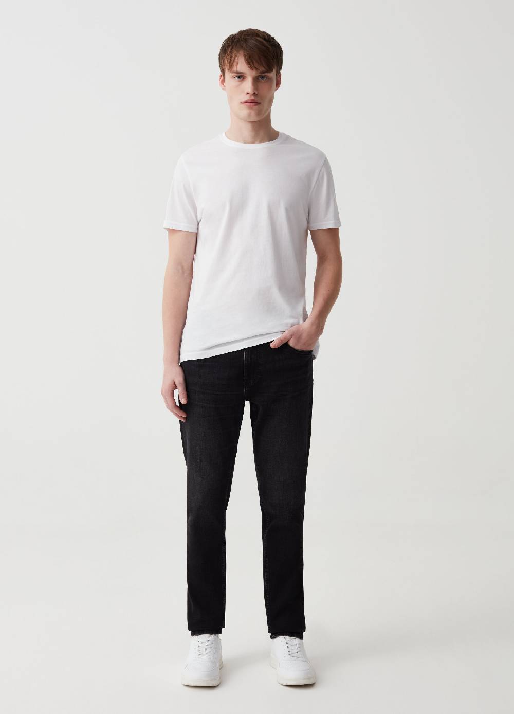 Ovs Jeans skinny fit stretch cinque tasche