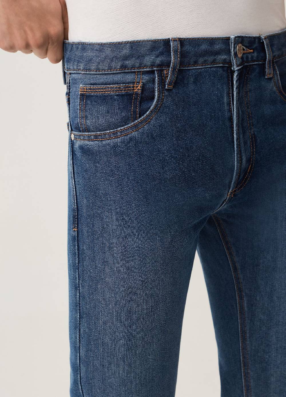 Ovs Jeans Slim Fit Cinque Tasche