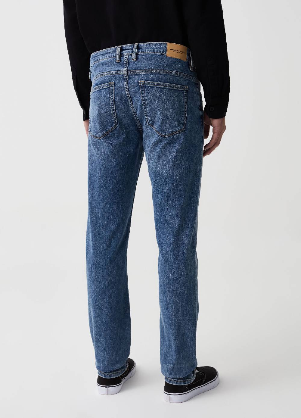 Ovs Jeans Slim Fit Con Abrasioni E Scoloriture