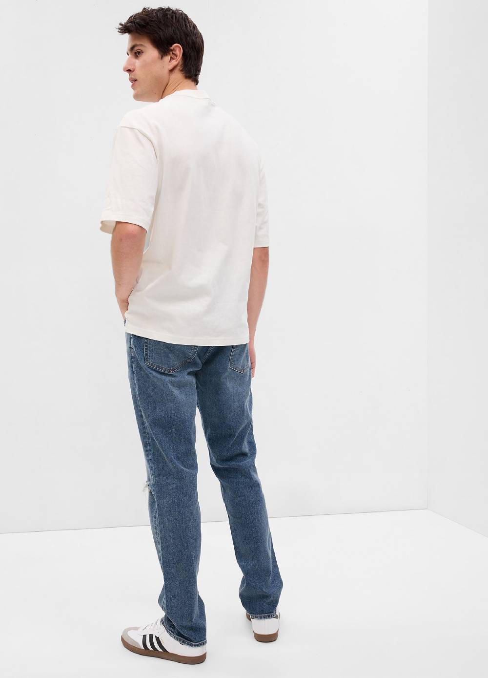 Ovs Jeans Slim Fit Con Abrasioni