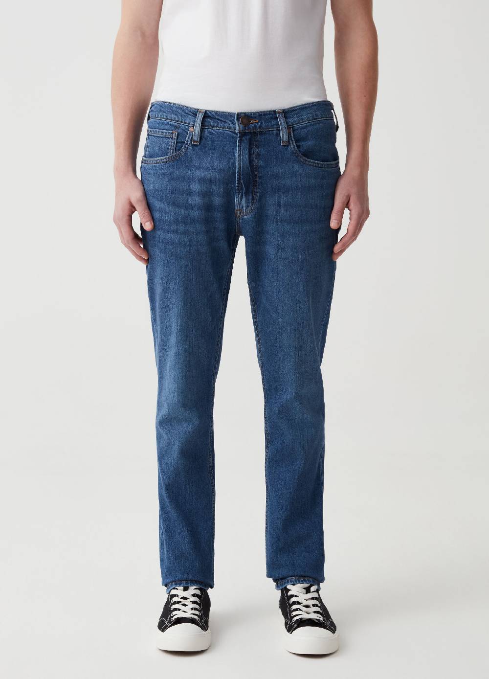 Ovs Jeans Slim Fit Stretch Cinque Tasche