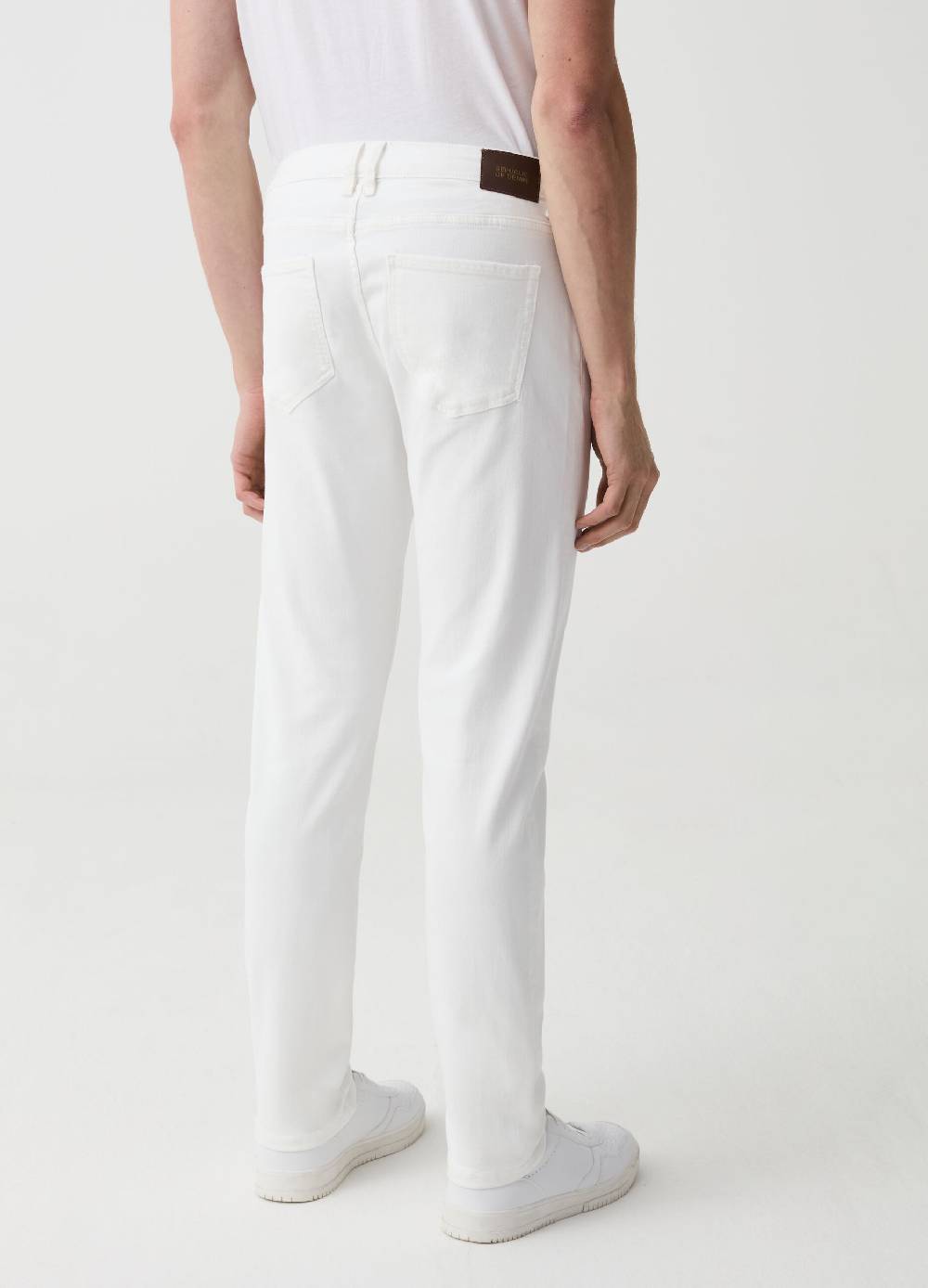 Ovs Jeans Slim Fit Stretch Tinta Unita