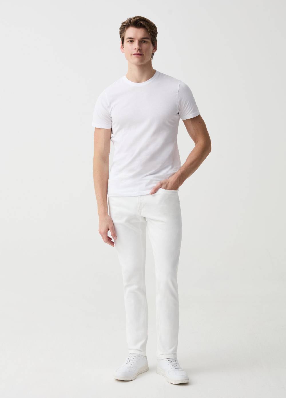 Ovs Jeans slim fit stretch tinta unita