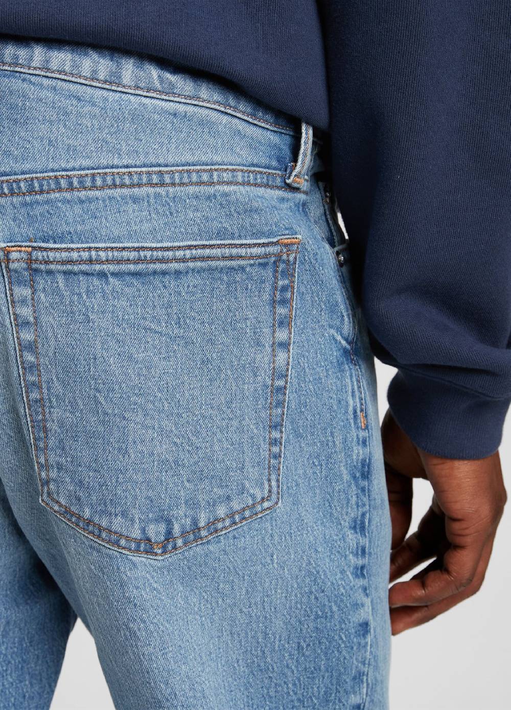 Ovs Jeans Slim Fit Vita Media Con Scoloriture