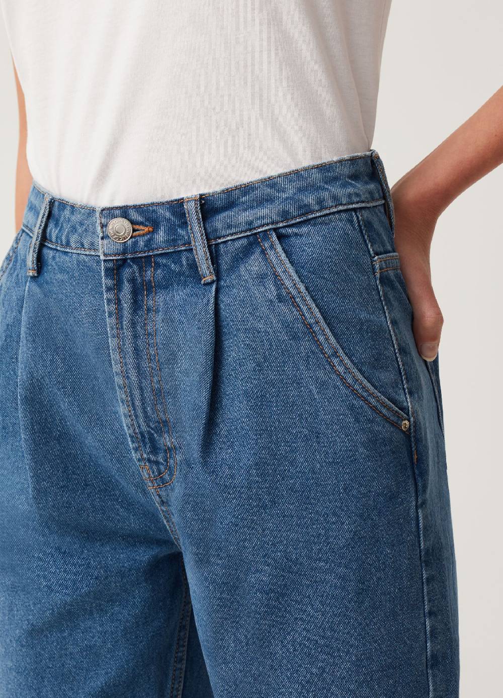 Ovs Jeans Slouchy Con Pinces