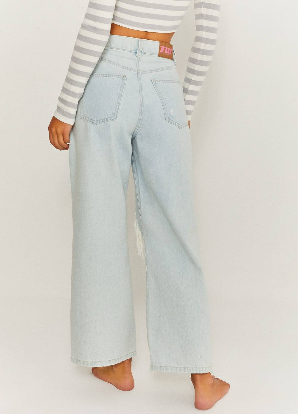 Ovs Jeans Straight Fit Cropped