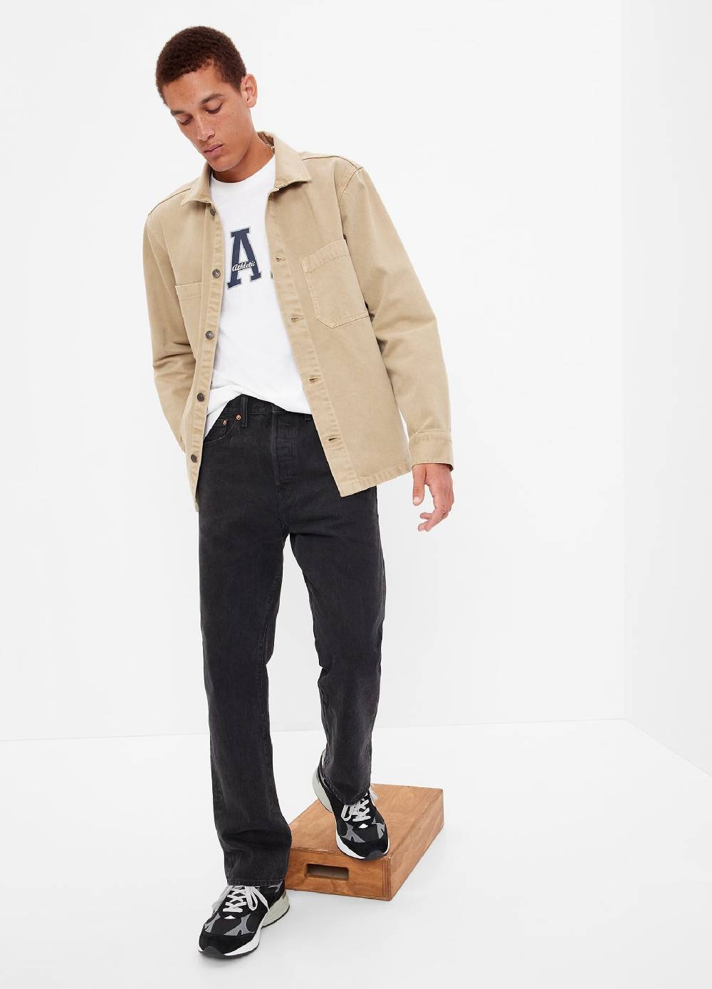 Ovs Jeans straight fit in cotone bio
