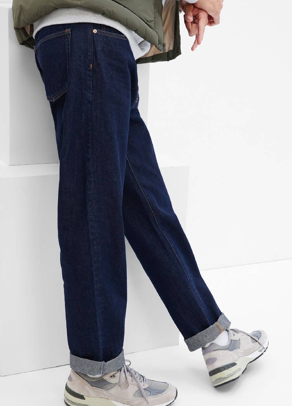 Ovs Jeans Straight Fit In Cotone Bio