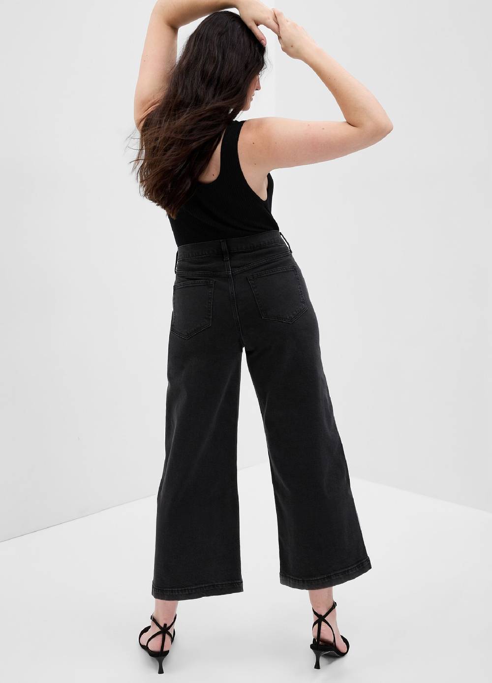 Ovs Jeans Wide Leg A Vita Alta