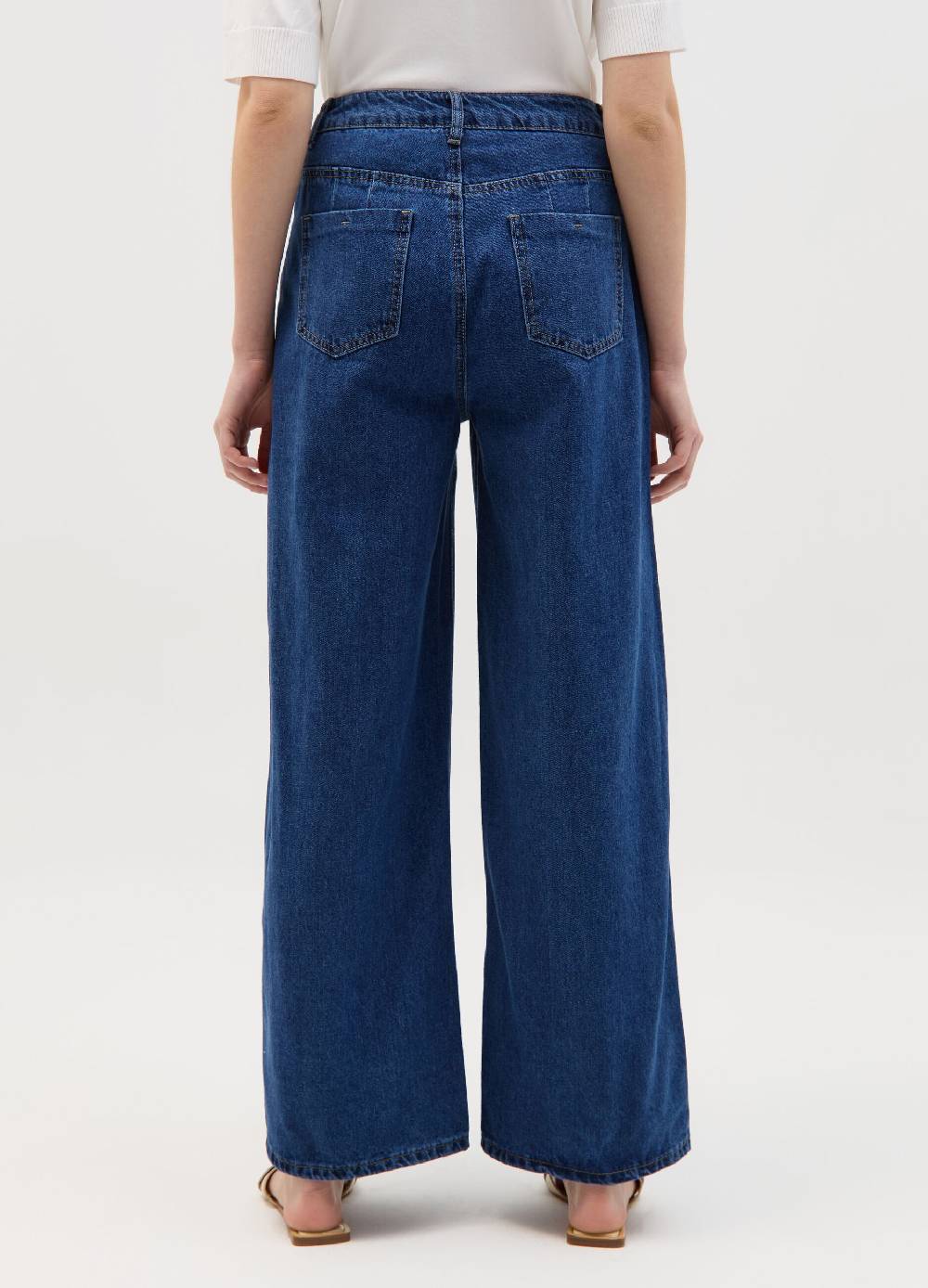 Ovs Jeans Wide Leg Cinque Tasche