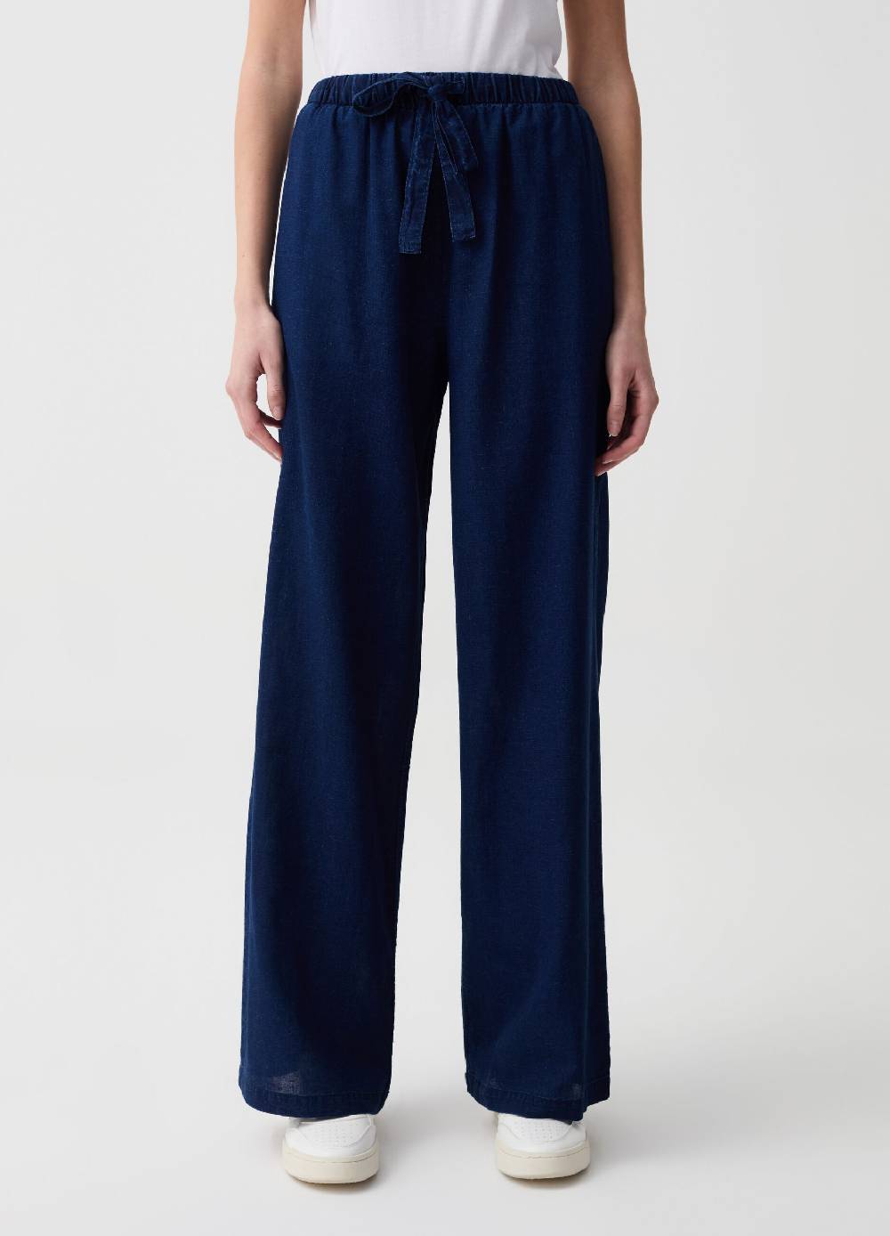 Ovs Jeans Wide Leg Con Coulisse