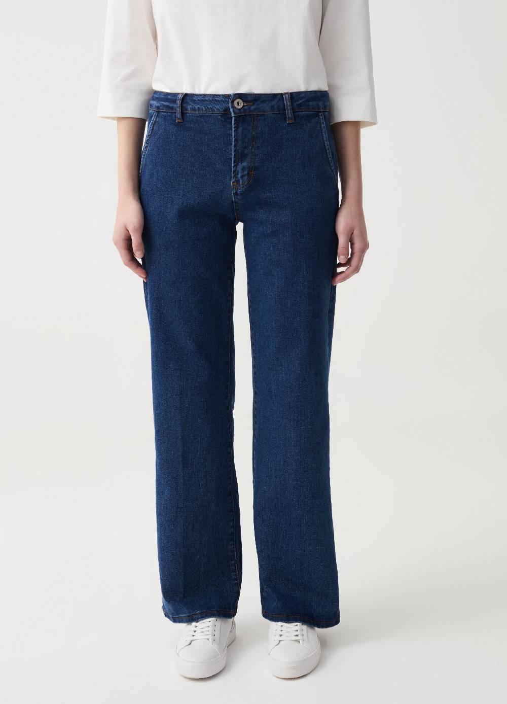 Ovs Jeans Wide Leg Stretch