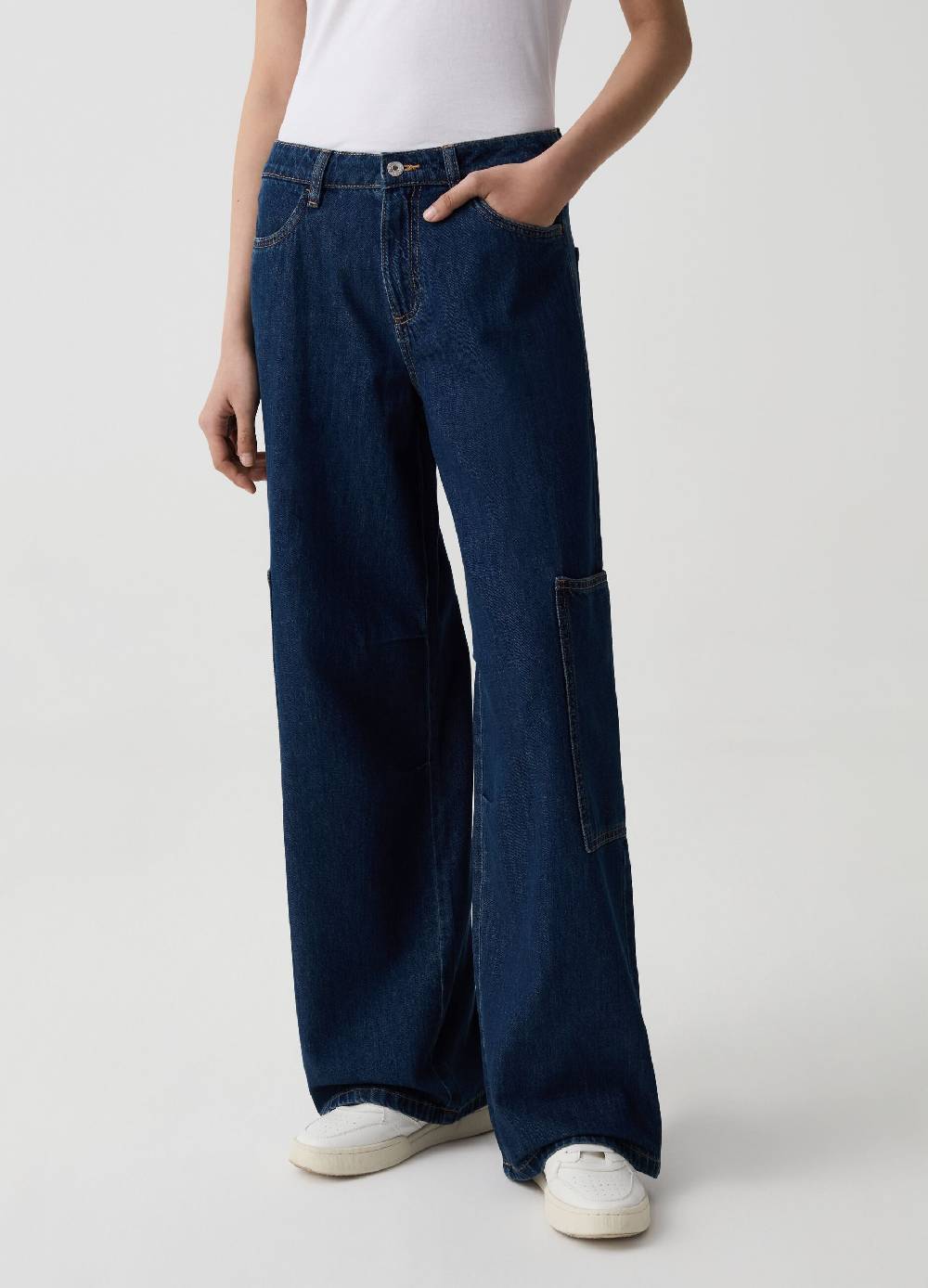 Ovs Jeans Wide Leg Utility