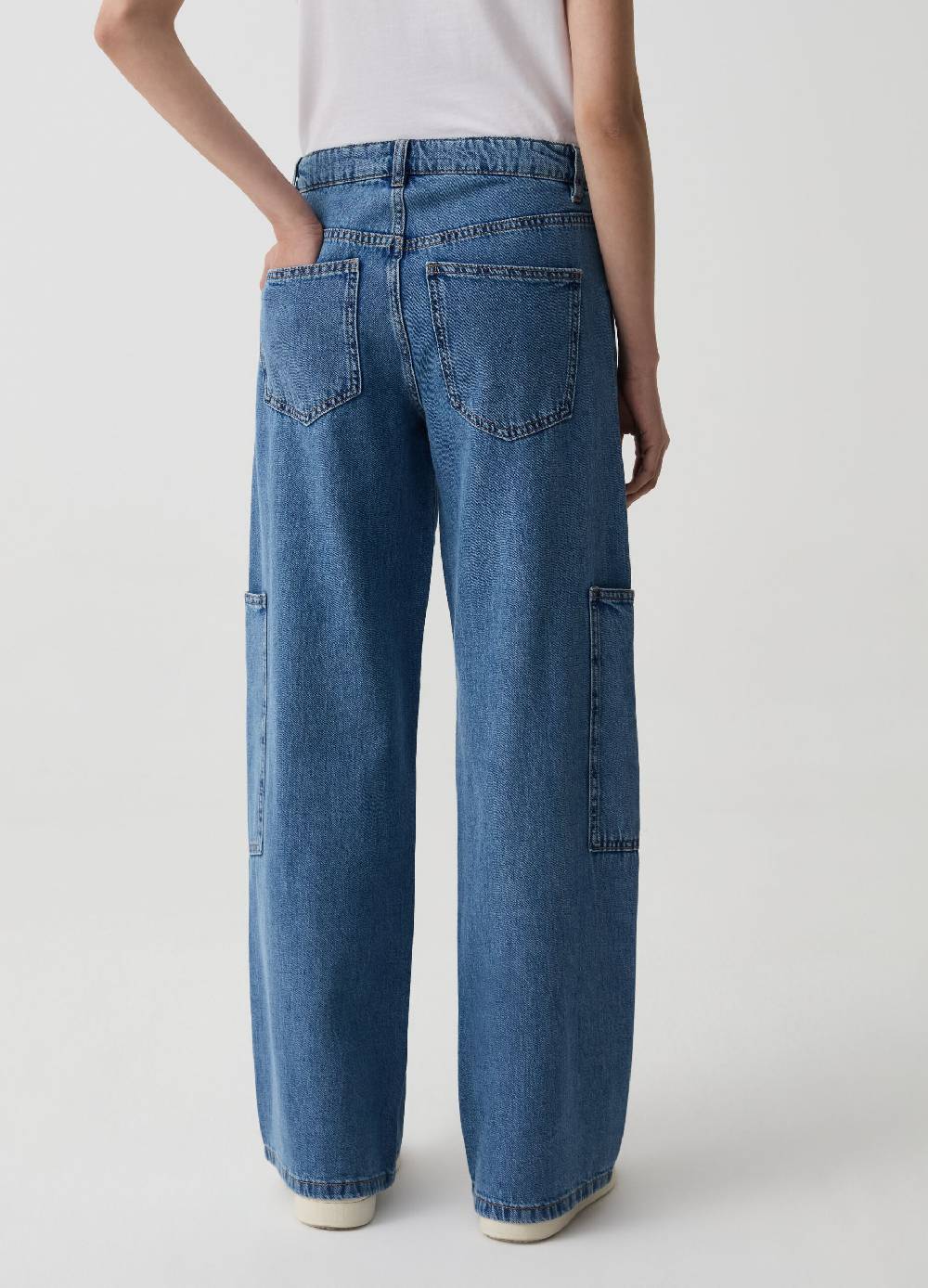 Ovs Jeans Wide Leg Utility