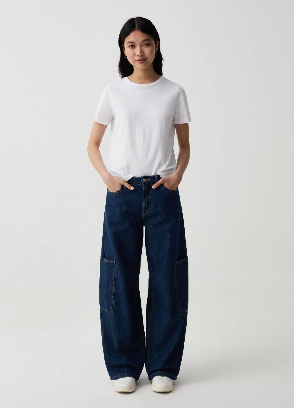 Ovs Jeans wide leg utility