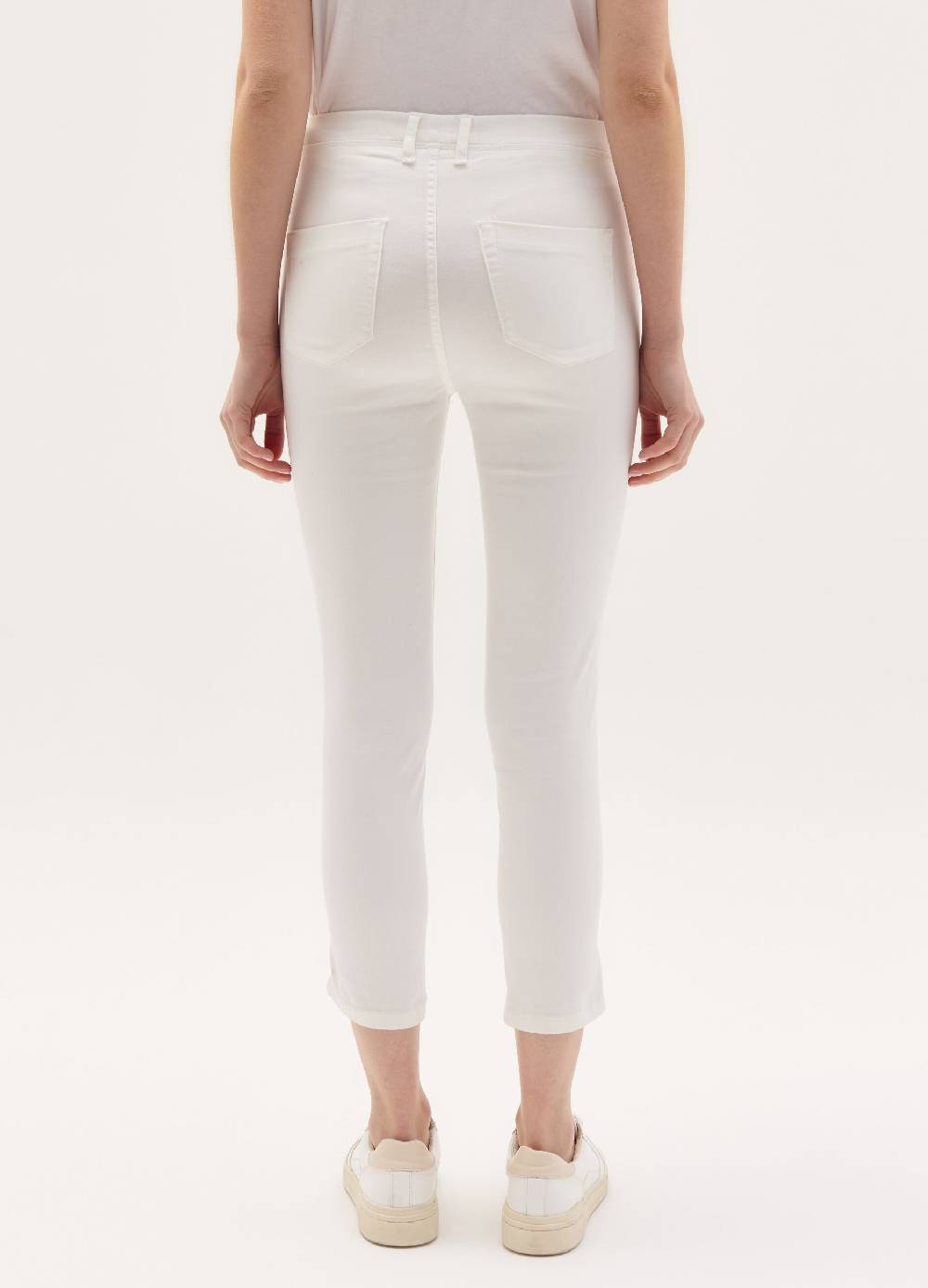 Ovs Jeggings Crop Skinny Fit Con Spacchetti