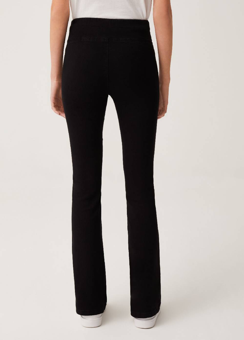 Ovs Jeggings Flare Fit A Vita Alta