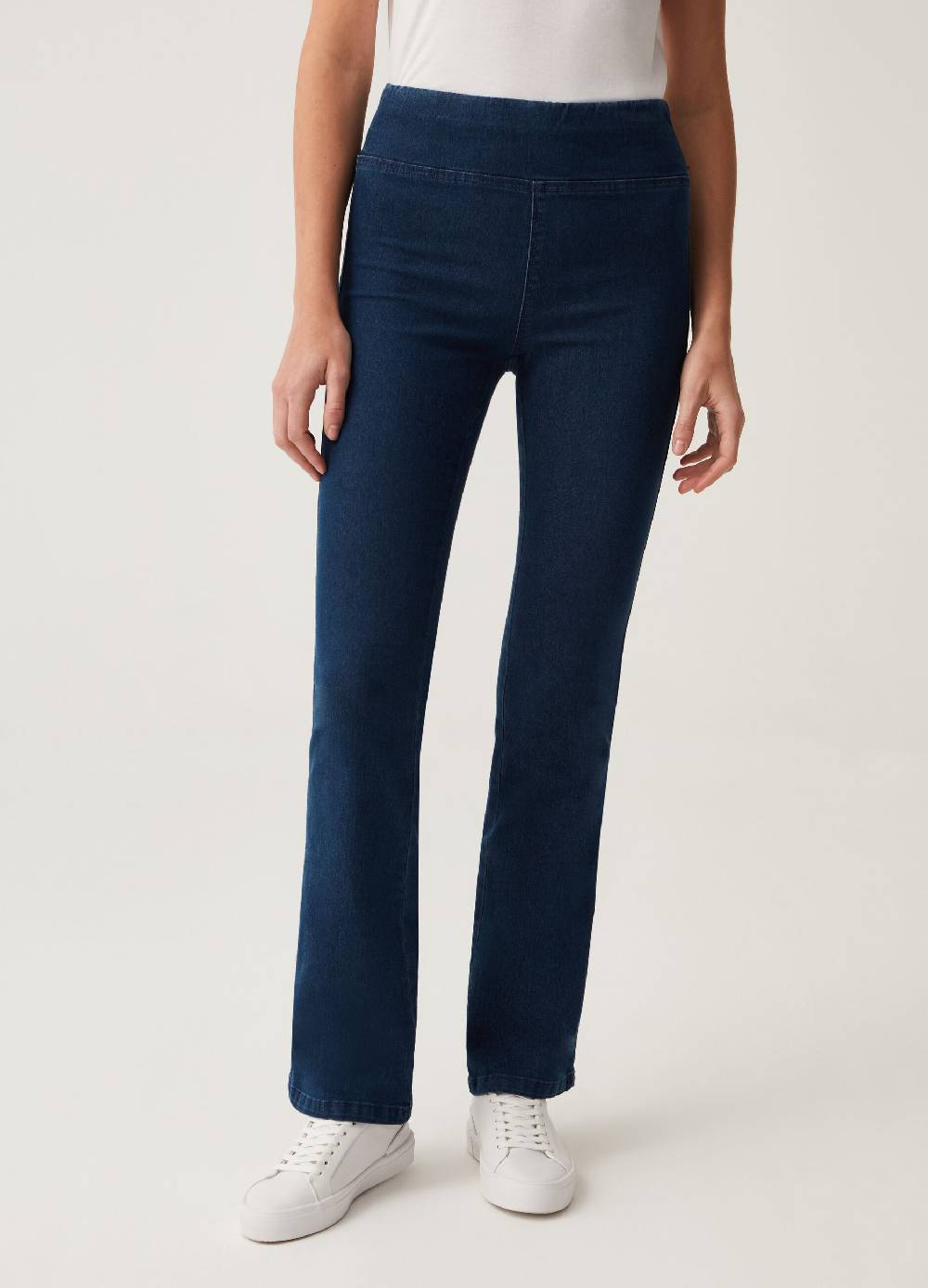 Ovs Jeggings Flare Fit A Vita Alta