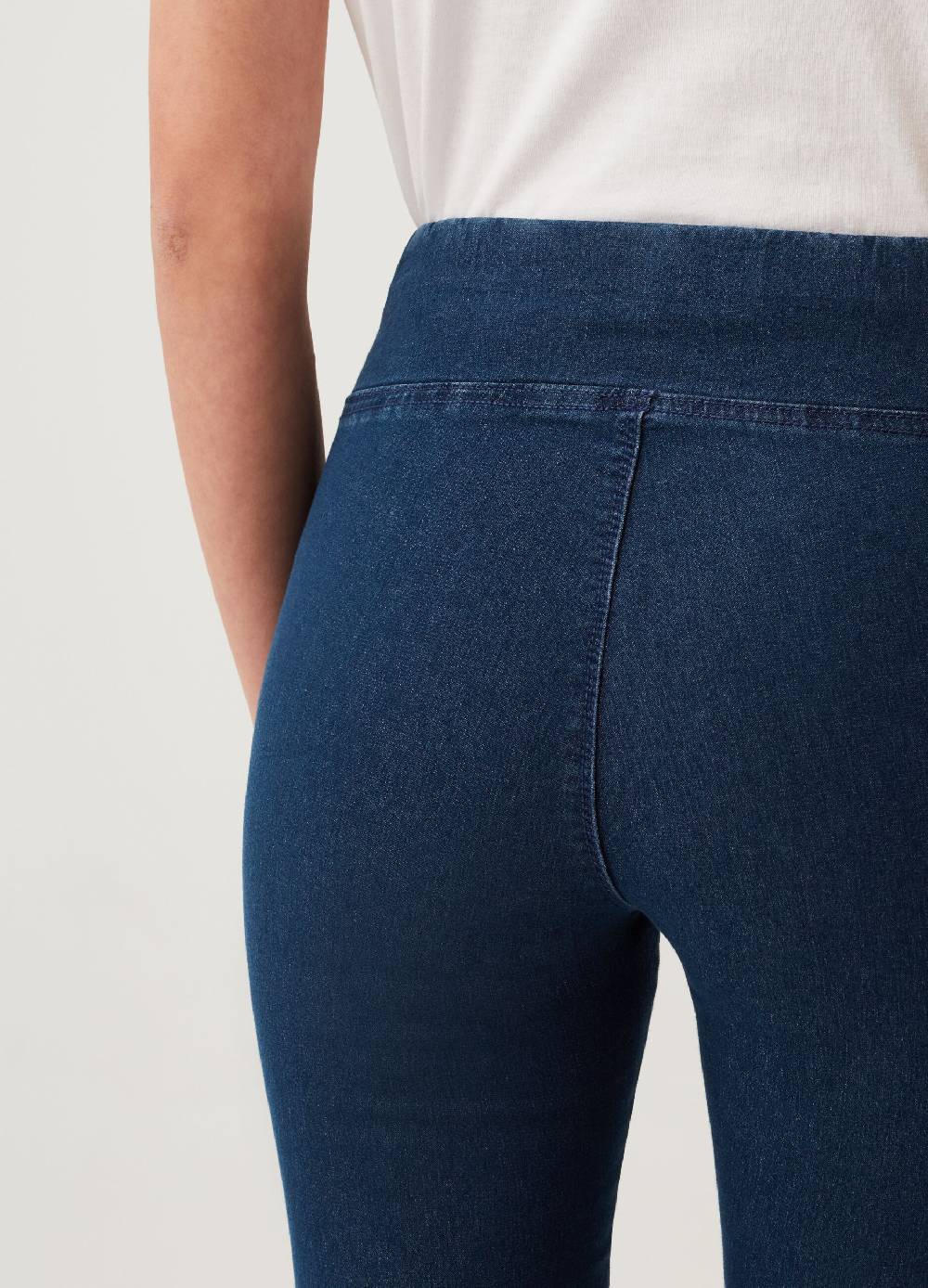 Ovs Jeggings Flare Fit A Vita Alta