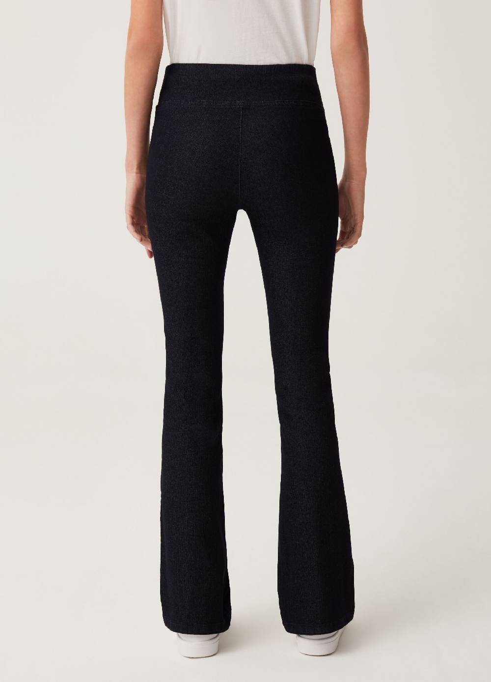 Ovs Jeggings Flare Fit A Vita Alta