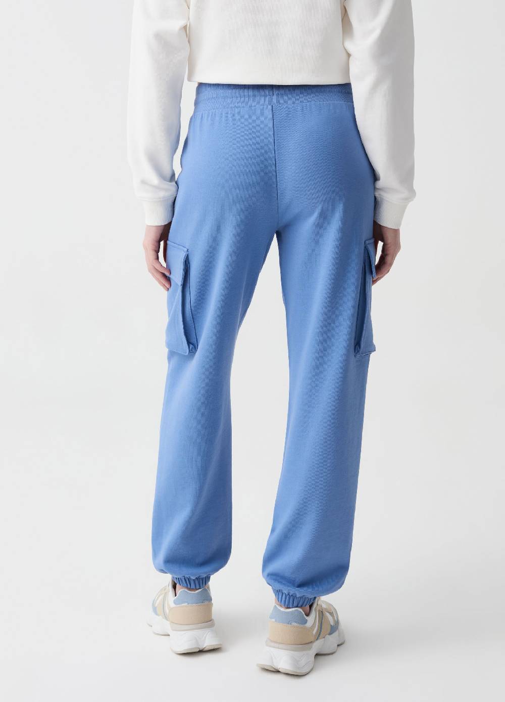 Ovs Jogger Cargo In Felpa Con Coulisse