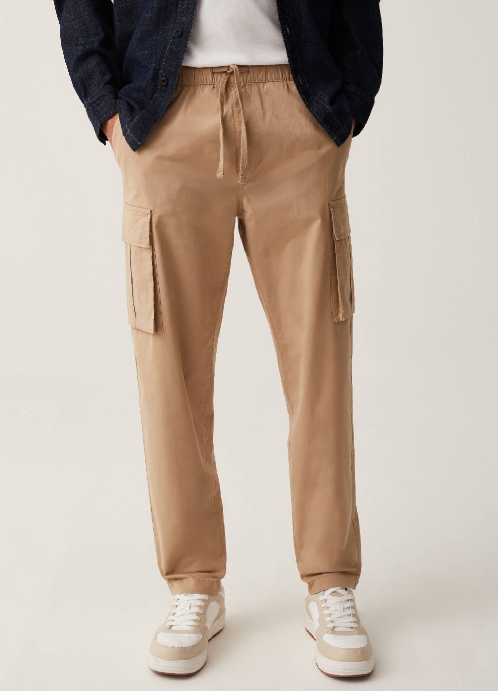 Ovs Joggers Cargo In Cotone Stretch Grand&Hills