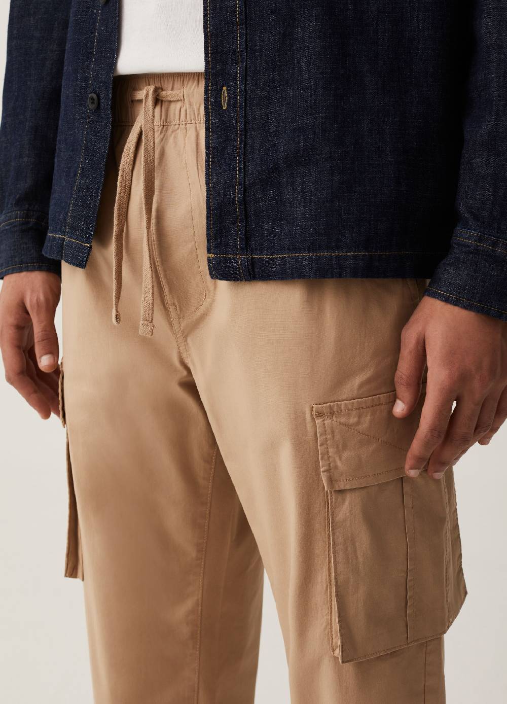 Ovs Joggers Cargo In Cotone Stretch Grand&Hills