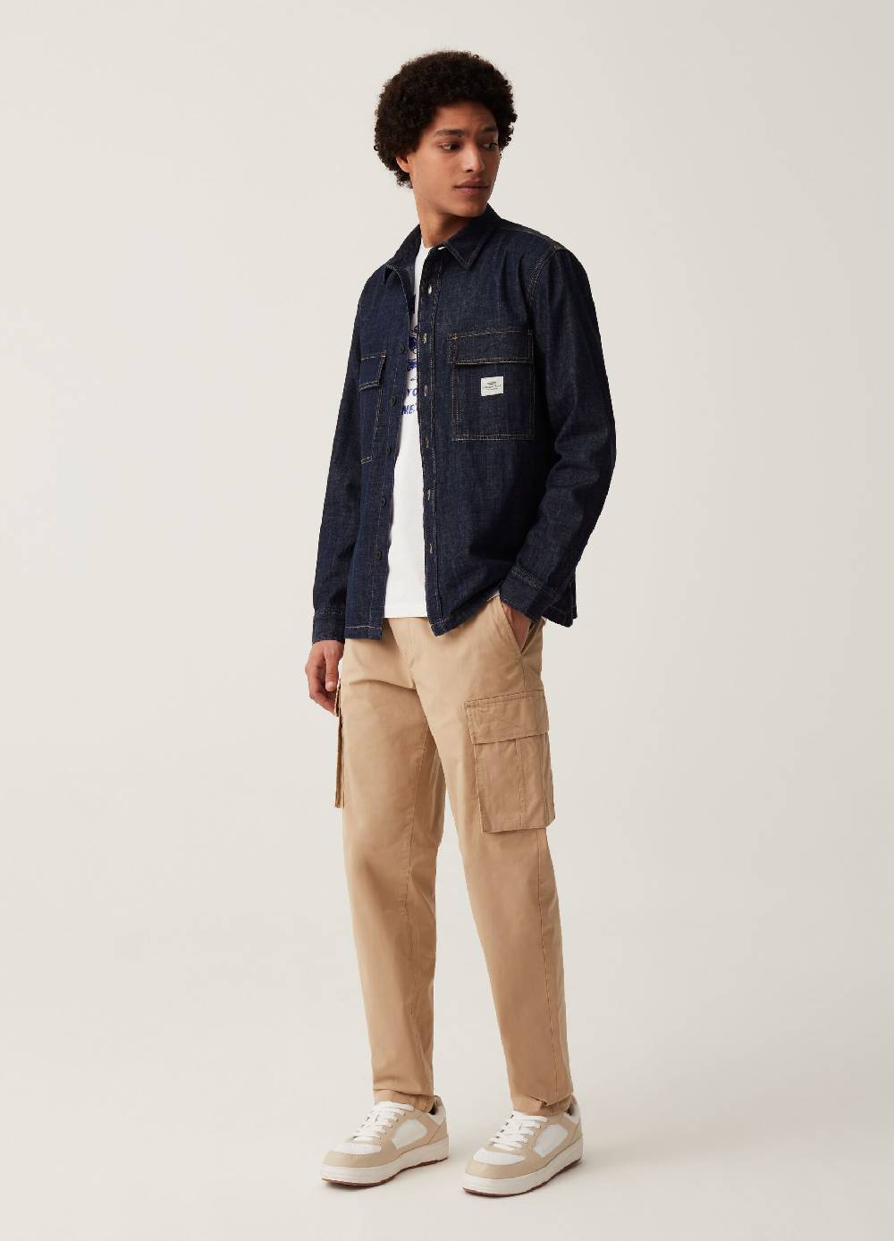 Ovs Joggers cargo in cotone stretch Grand&Hills
