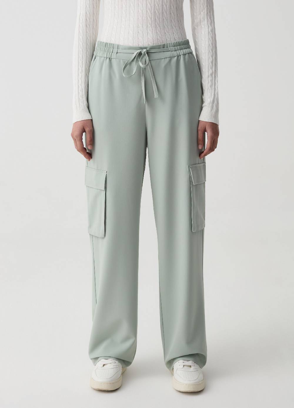 Ovs Joggers Cargo In Viscosa Sostenibile