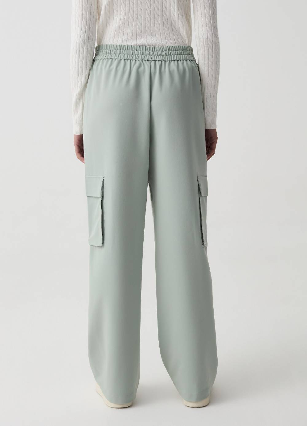 Ovs Joggers Cargo In Viscosa Sostenibile