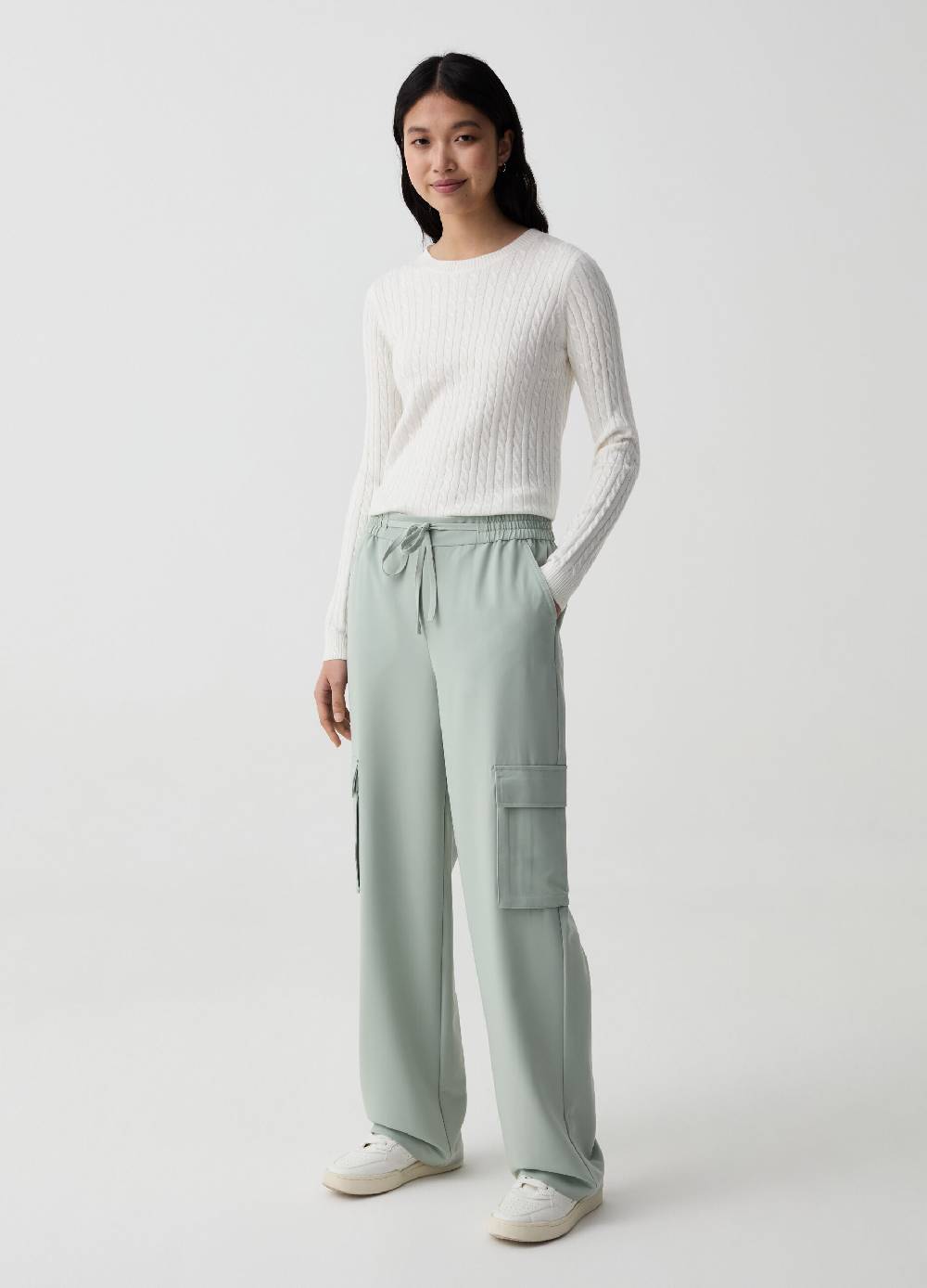 Ovs Joggers cargo in viscosa sostenibile