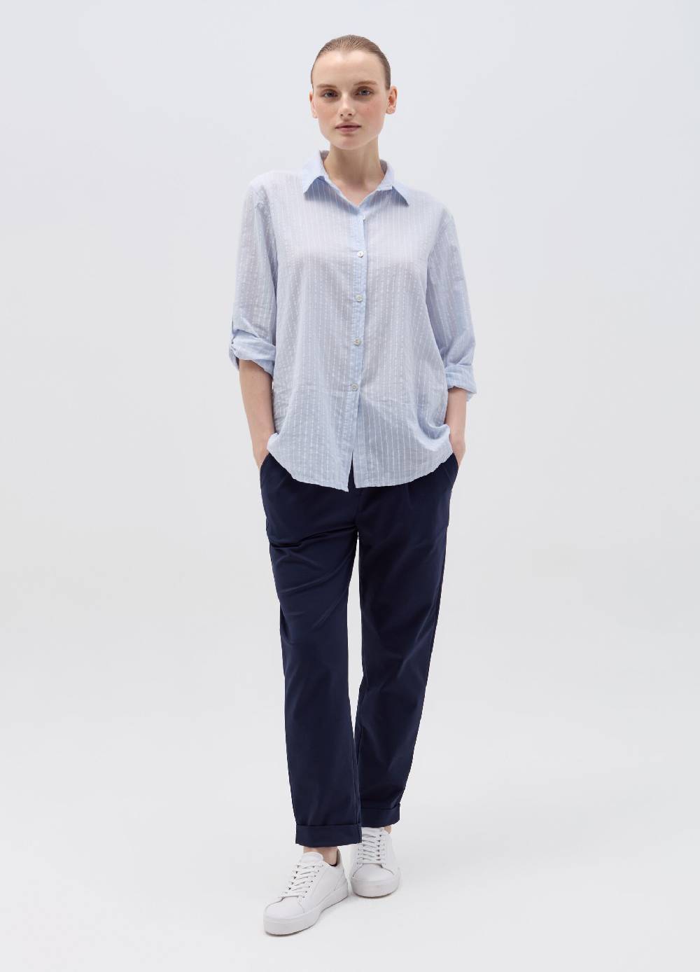 Ovs Joggers con pinces e risvolti