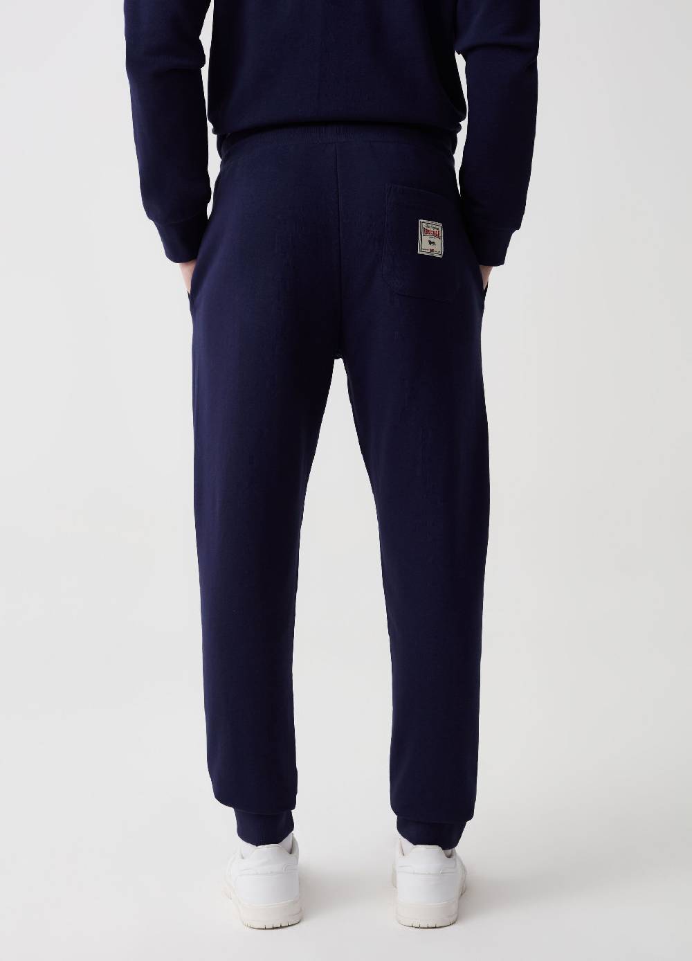 Ovs Joggers Con Ricamo Logo E Inserti A Contrasto