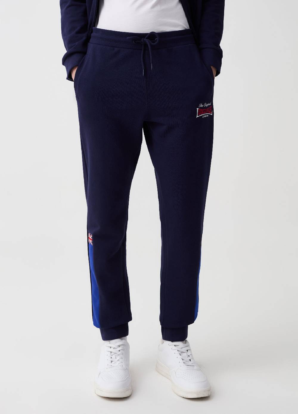 Ovs Joggers Con Ricamo Logo E Inserti A Contrasto