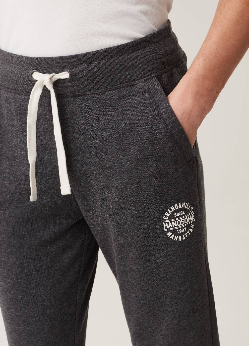 Ovs Joggers Con Stampa Logo Grand & Hills