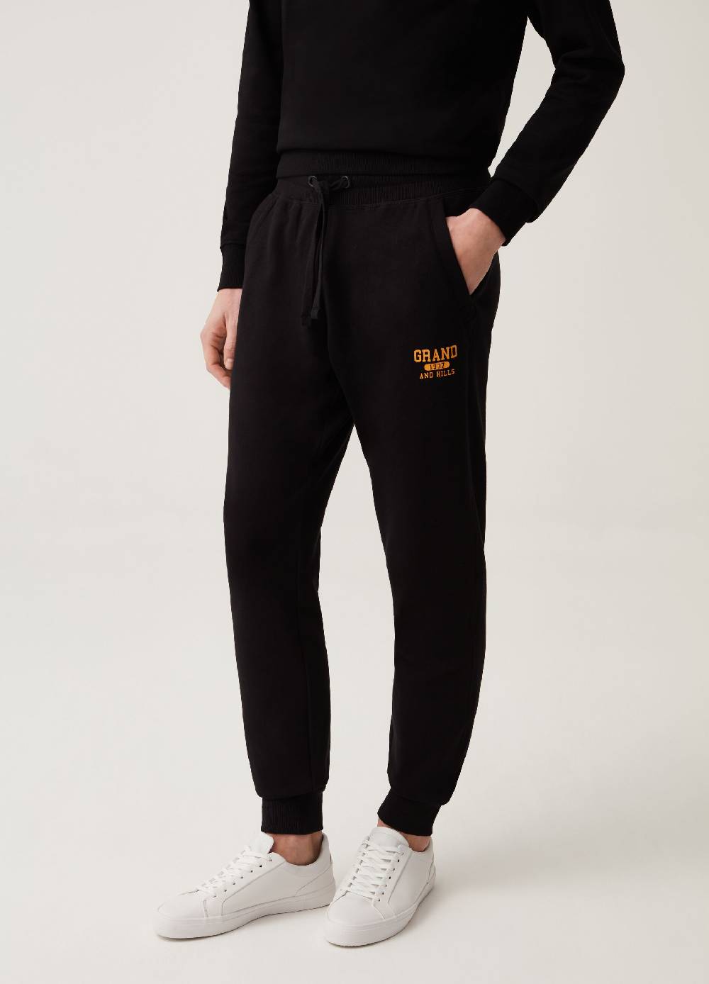 Ovs Joggers Con Stampa Logo Grand & Hills