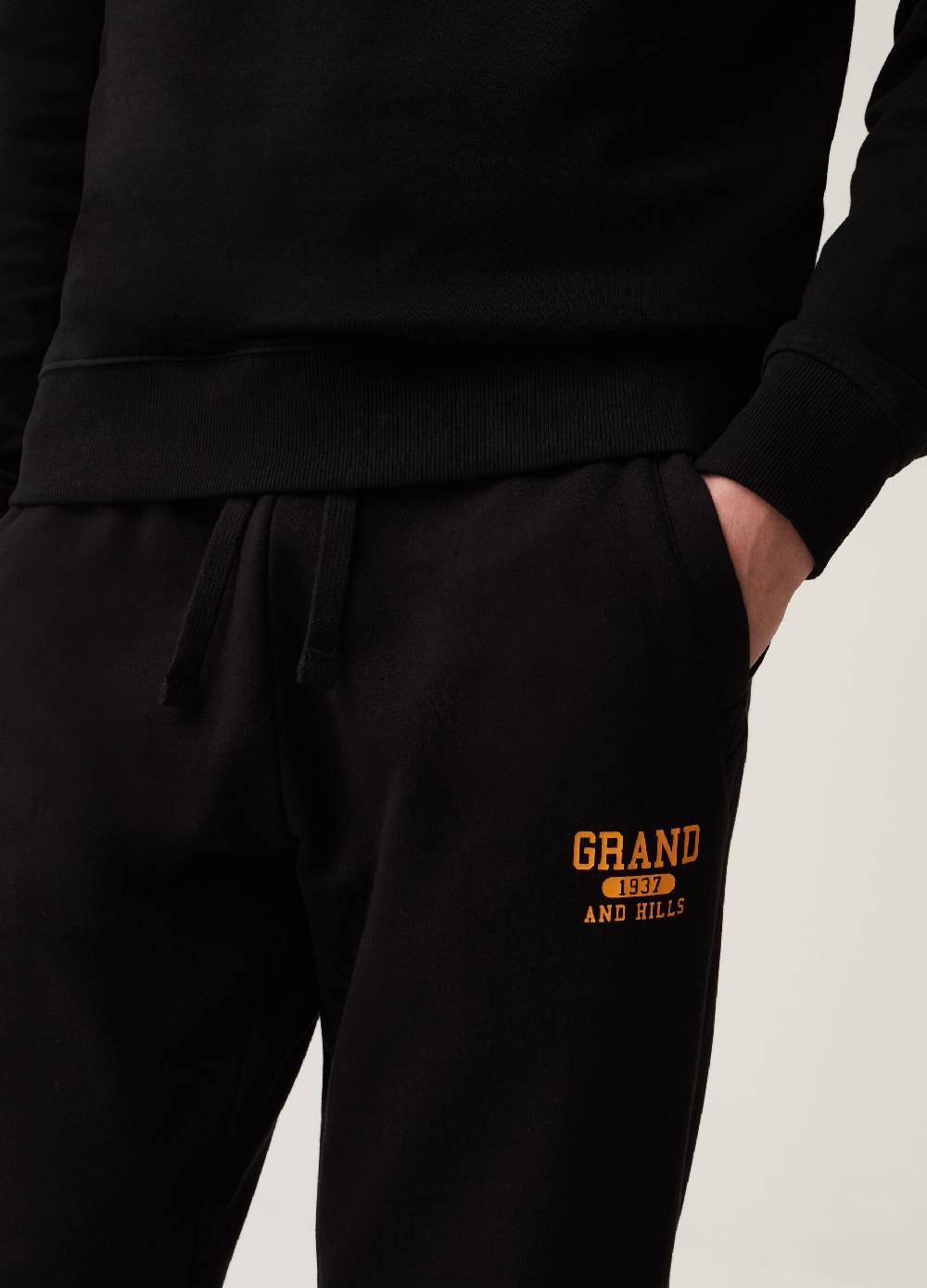 Ovs Joggers Con Stampa Logo Grand & Hills
