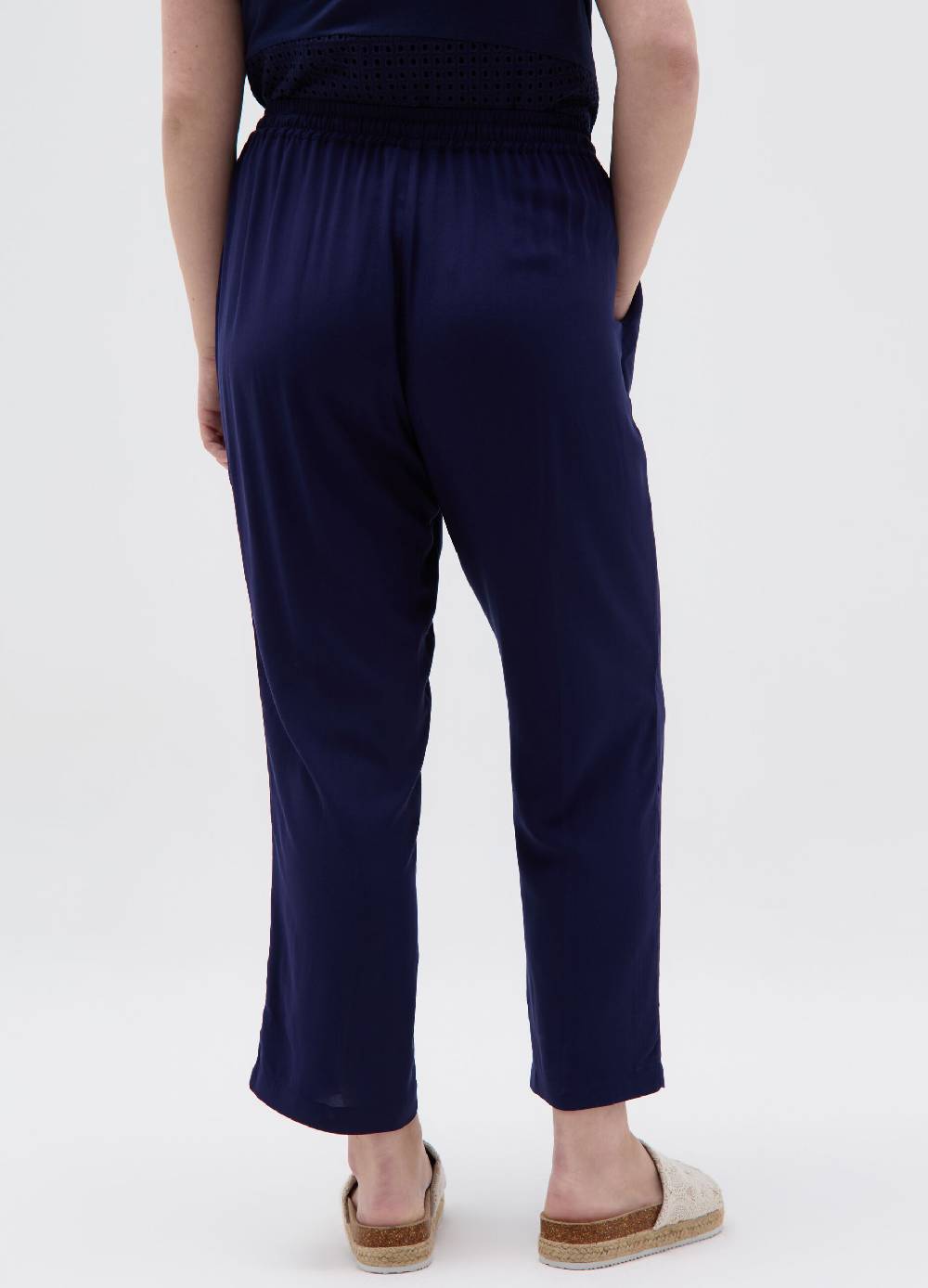 Ovs Joggers Crop Con Coulisse Curvy