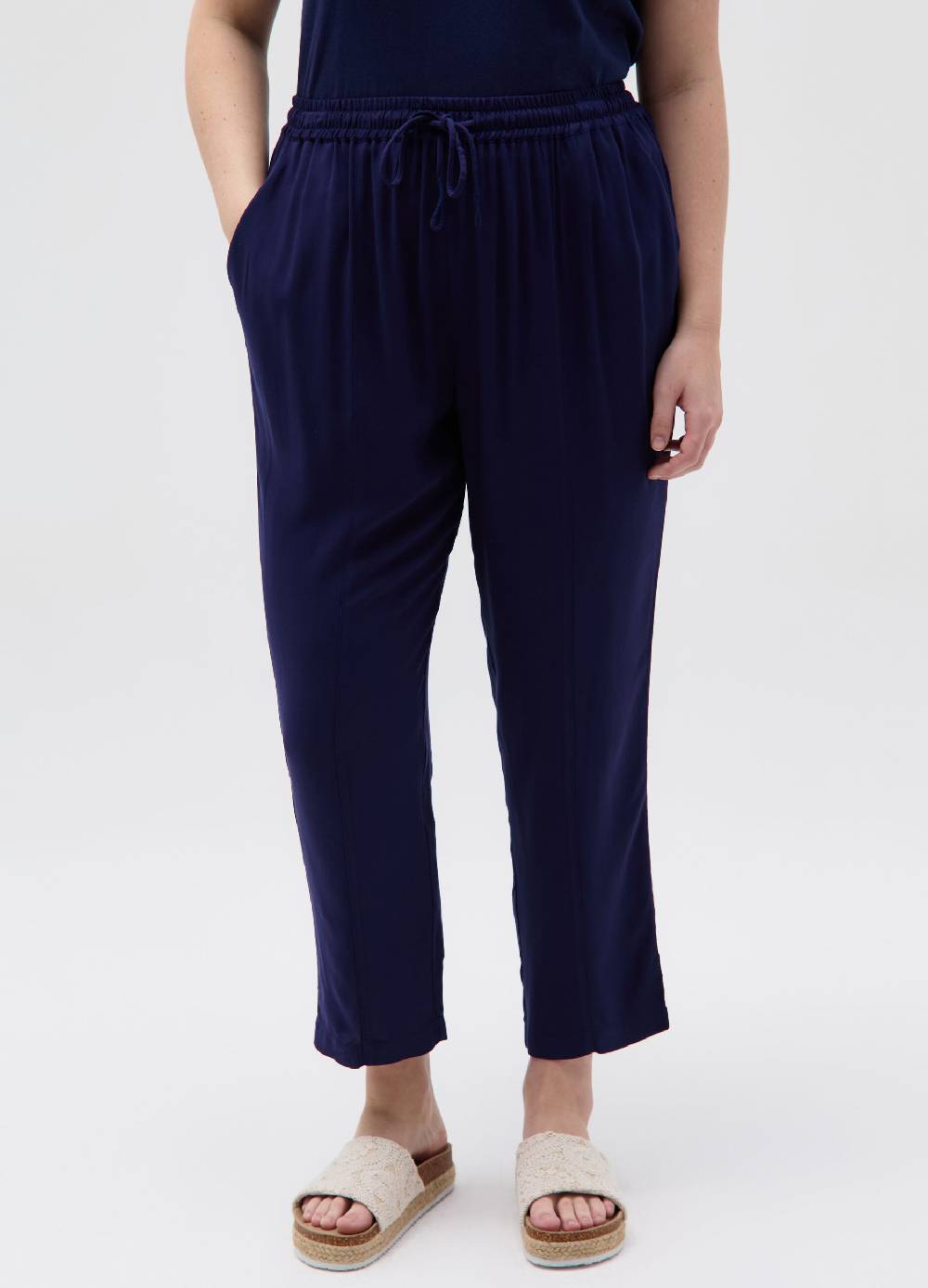 Ovs Joggers Crop Con Coulisse Curvy