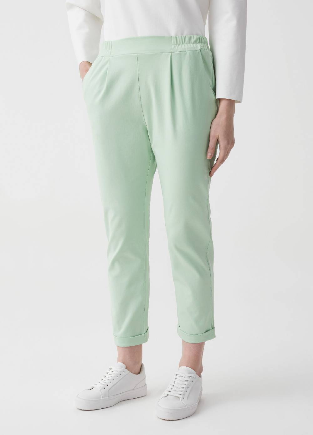 Ovs Joggers Crop Con Risvolti