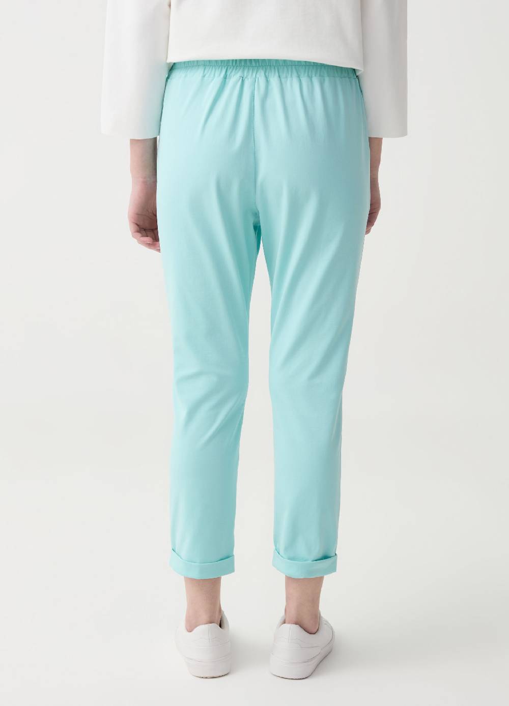 Ovs Joggers Crop Con Risvolti